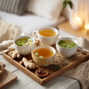 Best Night Herbal Teas for Bloating & Overnight Digestion
